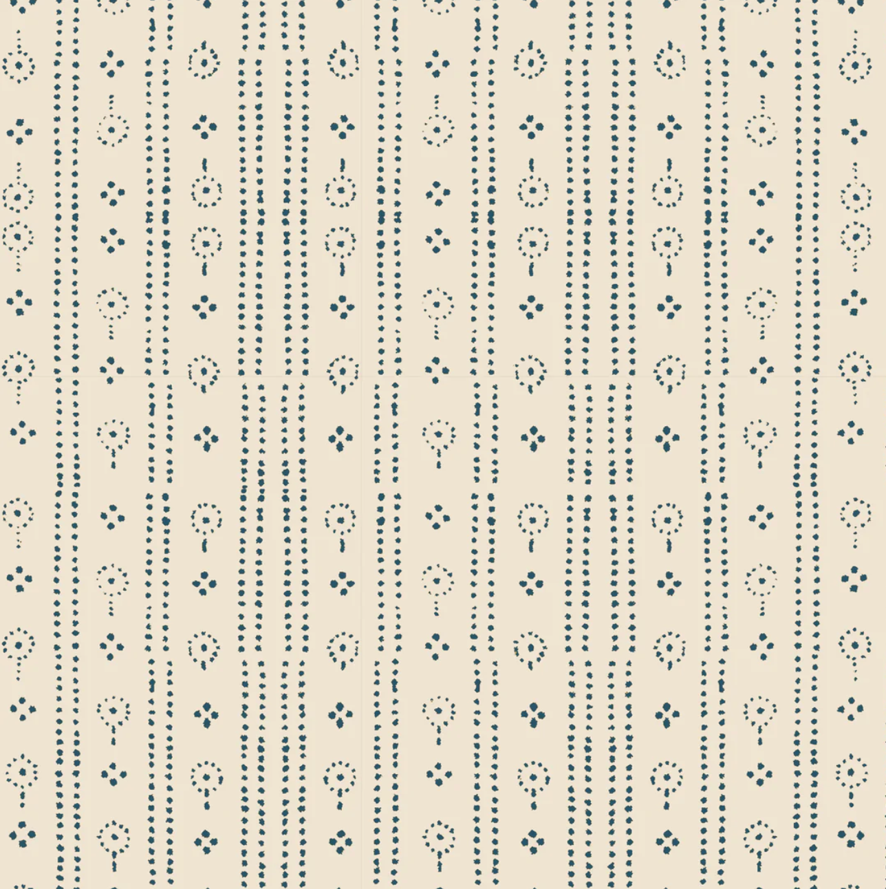 Parker & Jules Birdlip Path in Ice Navy - WP