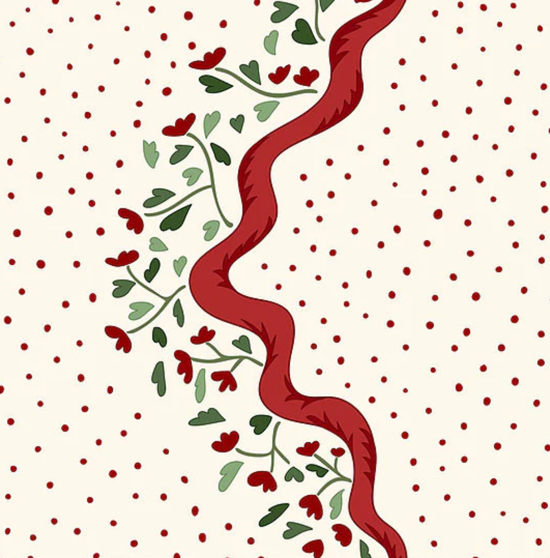 Ottoline Chintz Caroline in Red - WP