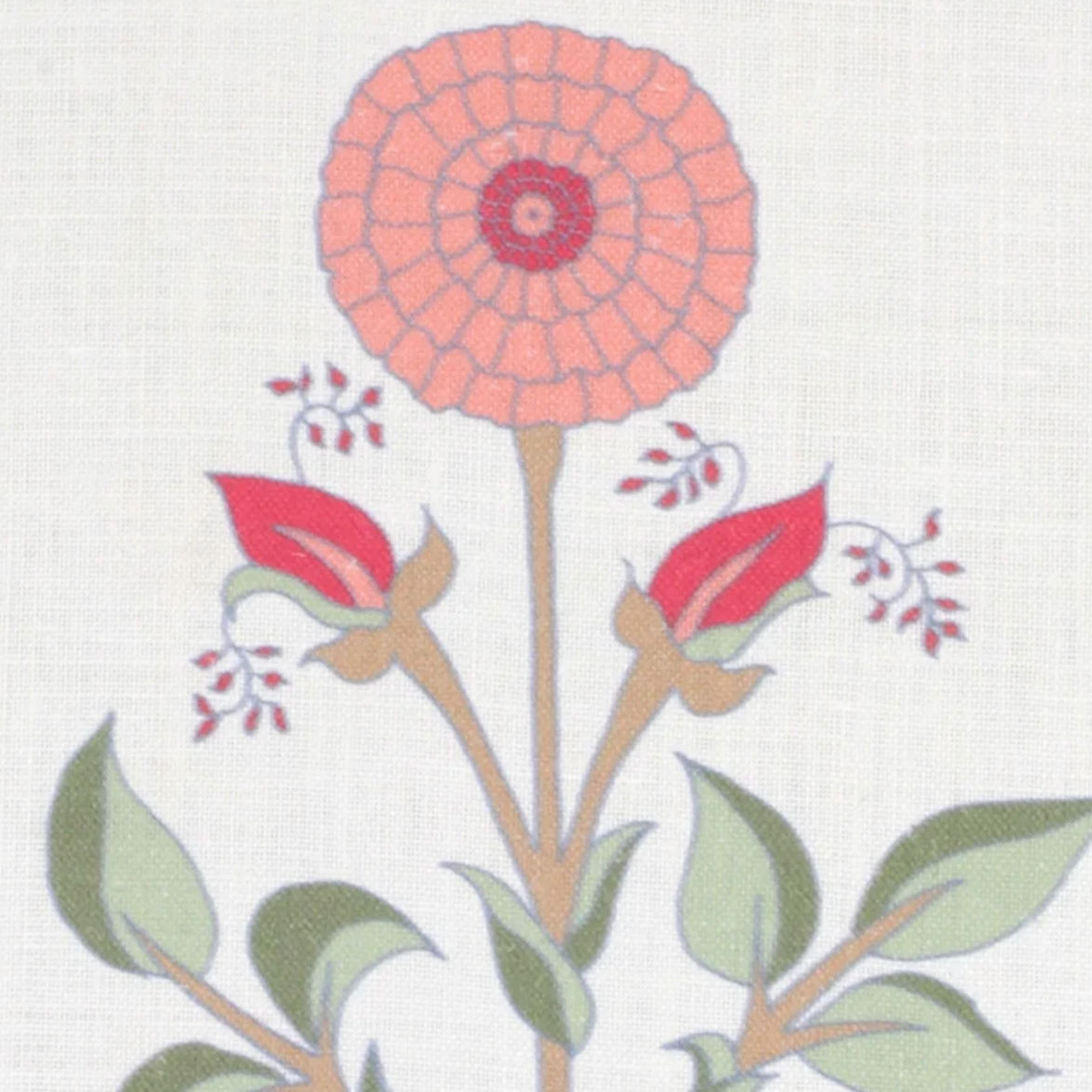 Alex Conroy Large Marigold in Clover/Ruby - F