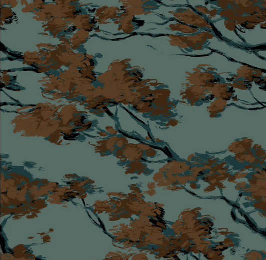Josh Greene Cypress Grasscloth in Sage - WP