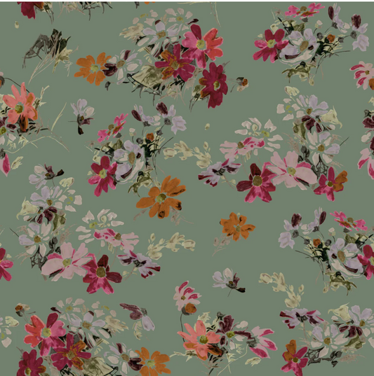 Alice's Garden Flowery Fields in Pine - WP